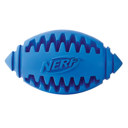 Игрушка для собак Nerf Мяч для регби рифленый, 10 см