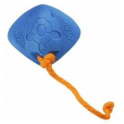 Игрушка для собак Nerf Скат с ручкой, плавающая 35,5 см