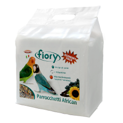 Корм для средних попугаев Fiory Parocchetti African, 3,2 кг (4 брикета по 0,8 кг)