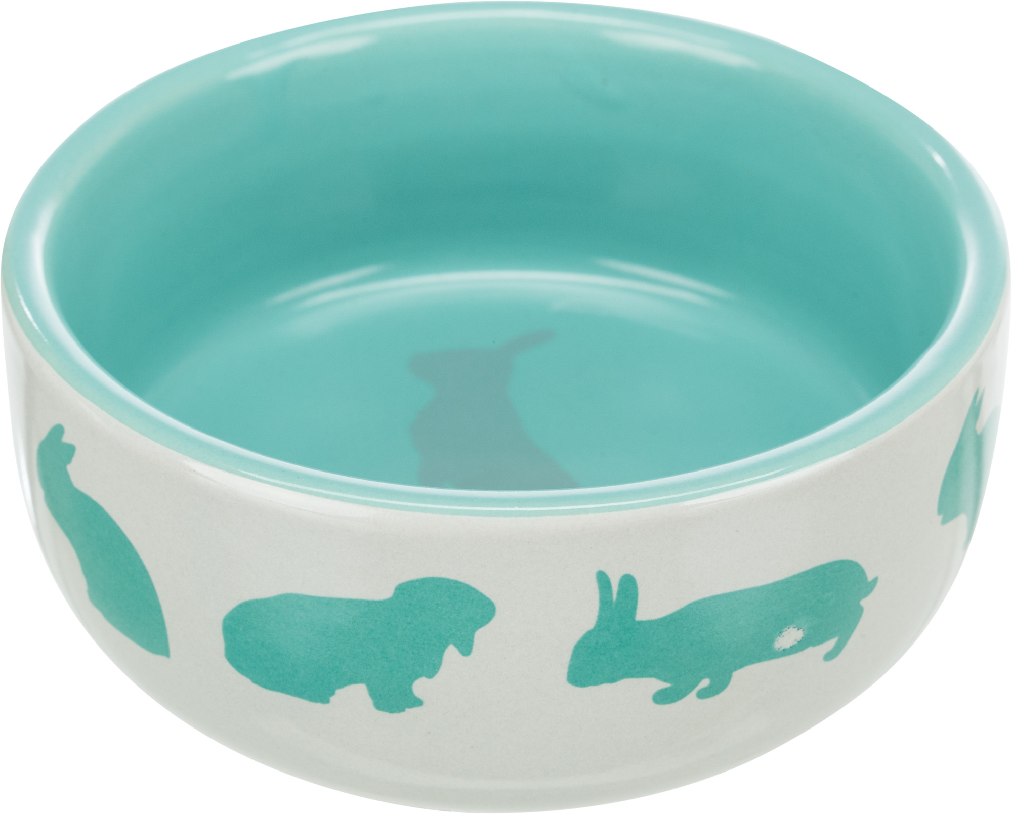 Trixie миска керамическая для кроликов 0,25 л, ⌀ 11 см