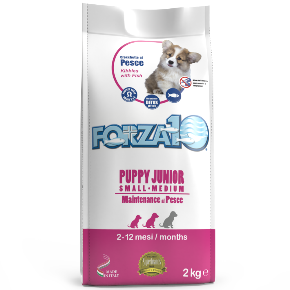 Сухой корм Forza10 Maintenance Puppy-Junior для щенков мелких и средних пород и беременных собак, 2 кг