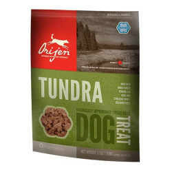 Сублимированное лакомство для собак Orijen Tundra с оленем, перепелом и радужной форелью, 42,5 г