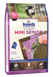 Сухой корм для пожилых собак Bosch Mini Senior малых пород старше 8 лет