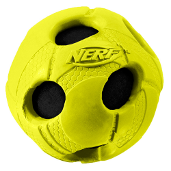 Игрушка для собак Nerf Мяч с отверстиями, 9 см