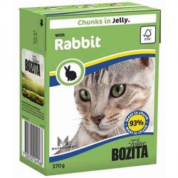 Консервы для кошек Bozita кусочки в желе с кроликом 370 г