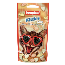 Витаминизированные лакомства для кошек Beaphar Kitty's Mix, 32,5 г