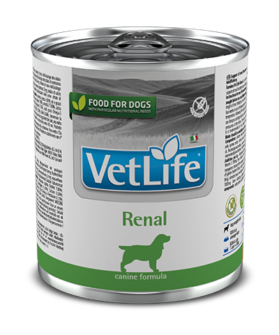 Диетические консервы для собак Farmina Vet Life Renal при заболевании почек, паштет 6 шт по 300 г