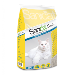 Впитывающий наполнитель для кошачьего туалета Sanicat Classic, 10 л/6,25 кг