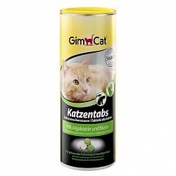 Витамины для кошек Gimpet Katzentabs Морские водоросли и Биотин, 425 г