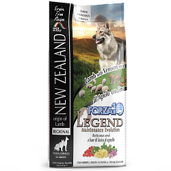 Сухой корм Forza10 Adult Legend New Zealand для взрослых собак, с ягненком, оленем и картофелем
