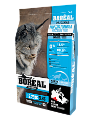Сухой беззерновой корм Boreal Original для кошек всех возрастов с 3 видами рыбы