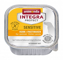 Влажный корм для взрослых собак Animonda Integra Protect Dog Sensitive при пищевой аллергии, с курицей и пастернаком 150 г х 11 шт.