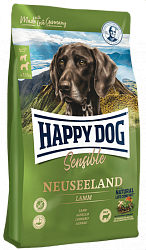 Сухой корм для собак Happy Dog Supreme Sensible Neuseeland с ягненком и рисом при аллергиях