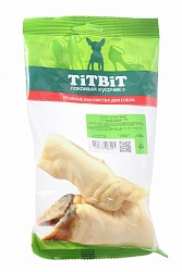 Лакомство для собак Titbit Копытце баранье, мягкая упаковка ± 103 г