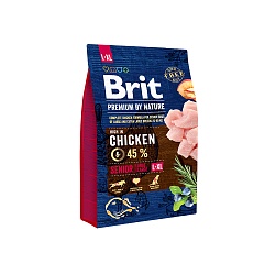 Сухой корм для пожилых собак Brit Premium by Nature «Senior L+XL» для крупных и гигантских пород