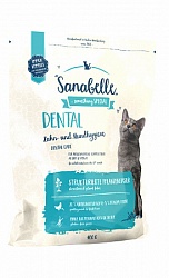 Сухой корм для кошек Bosch Sanabelle Dental для профилактики заболеваний зубной системы 