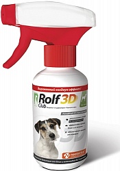 Спрей от клещей и блох для собак RolfClub 3D (Рольф Клуб), 200 мл