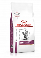 Сухой корм для взрослых кошек Royal Canin Renal Select Feline для поддержания функции почек