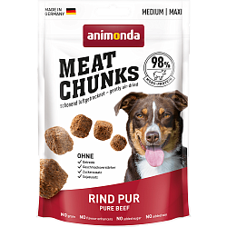 Animonda Meat Chunks лакомство для собак средних и крупных пород, с говядиной 80 г