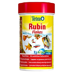 Tetra Rubin корм в хлопьях для улучшения окраса всех видов рыб