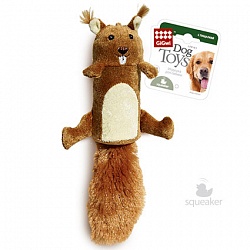 Игрушка для собак GiGwi Dog Toys Белка с большой пищалкой, 32 см