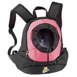 Рюкзак для собак Ferplast Kangoo, розовый с чёрным