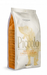 Сухой корм для собак мелких пород Piccolo Grain Free беззерновой, цыпленок и утка 