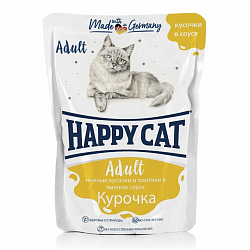 Консервы для кошек Happy Cat Курочка 100 г х 24 шт.