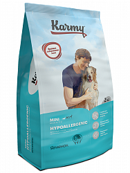 Сухой корм для собак мелких пород Karmy Hypoallergenic Mini гипоаллергенный, ягненок