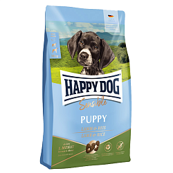 Сухой корм для щенков Happy Dog Puppy Lamb & Rice с ягненком и рисом