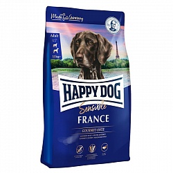 Сухой корм Happy Dog Supreme Sensible France для взрослых собак, утка и картофель