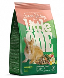 Корм для кроликов Little One «Зеленая долина» из разнотравья, 750 г