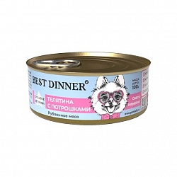 Консервы для взрослых собак Best Dinner Exclusive Gastro Intestinal Телятина с потрошками