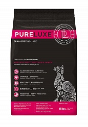 Сухой корм для кошек для нормализации веса PureLuxe с индейкой и лососем