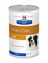 Диетические консервы для собак Hill's Prescription Diet S/D Canine для лечения МКБ, струвитов 370 г
