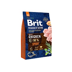 Сухой корм для собак Brit Premium by Nature «Sport» с повышенными физическими нагрузками