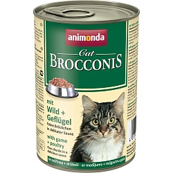Консервы для кошек Animonda Brocconis Cat с дичью и мясом домашней птицы 0,4 кг