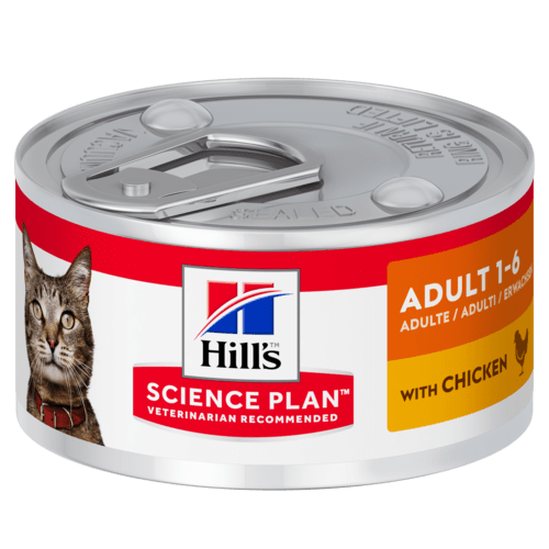 Консервы Hill's Science Plan для взрослых кошек с курицей, 82 г
