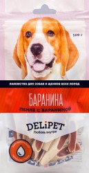 Пенне с бараниной для собак Delipet, 100 г