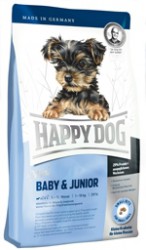 Сухой корм для собак Happy Dog Supreme Mini Baby&Junior для щенков малых пород