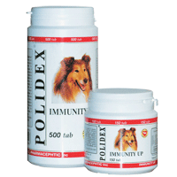 Витамины и минералы для собак Polidex Immunity Up (Полидекс Иммунити), 150 таблеток