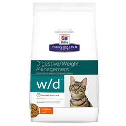 Сухой диетический корм для кошек Hill's Prescription Diet Feline W/D при сахарном диабете