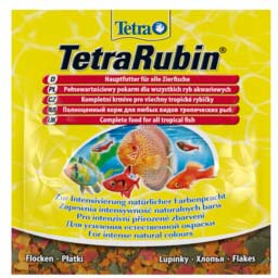 Хлопьевидный корм для улучшения окраса всех видов рыб Tetra Rubin 12 г