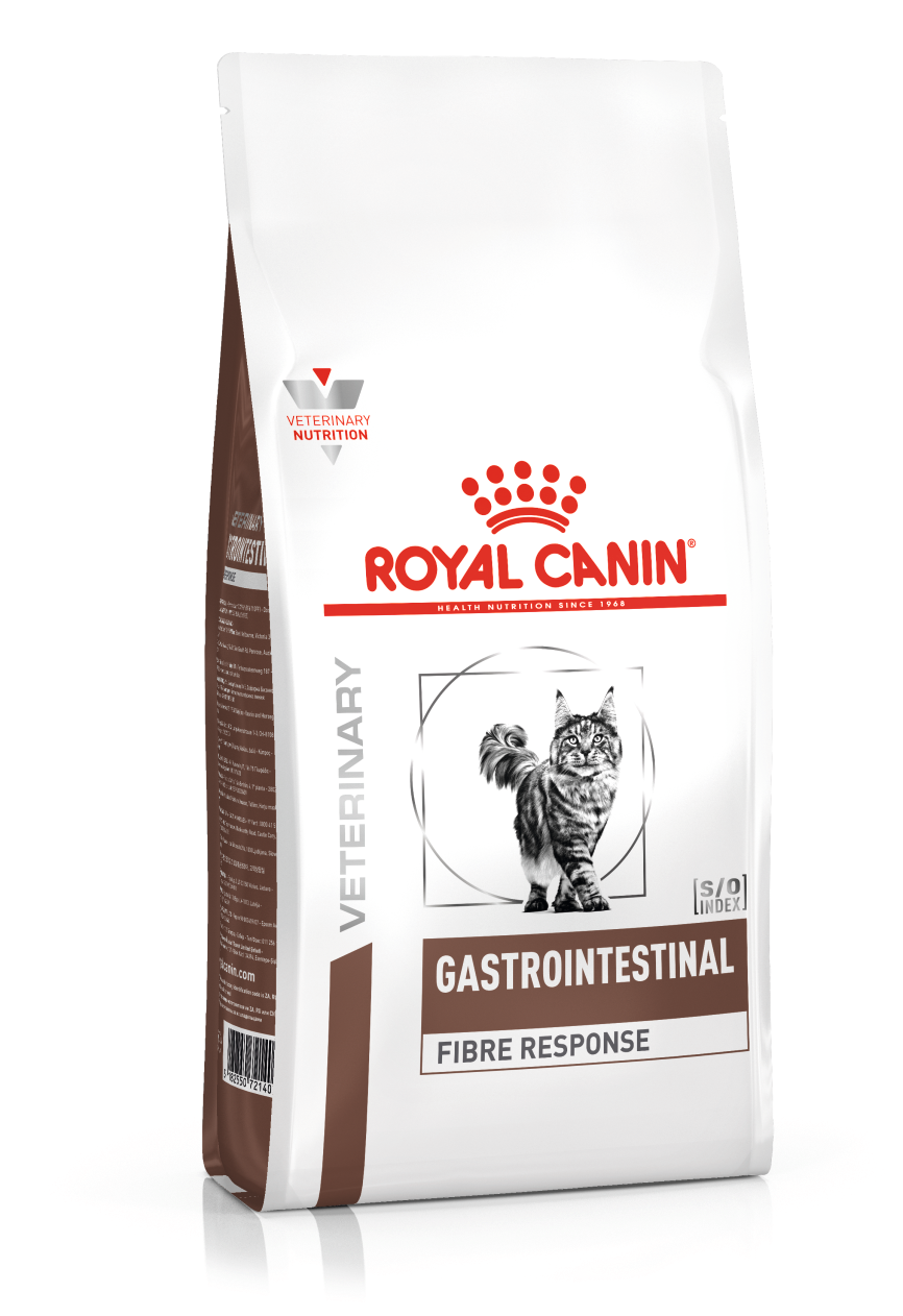 Royal Canin Gastrointestinal Fibre Response для кошек при запорах