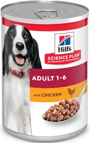 Консервы для взрослых собак Hill's Science Plan с курицей, 370 г