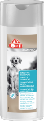 Шампунь для собак 8in1 Sensitive Shampoo для чувствительной шерсти и кожи