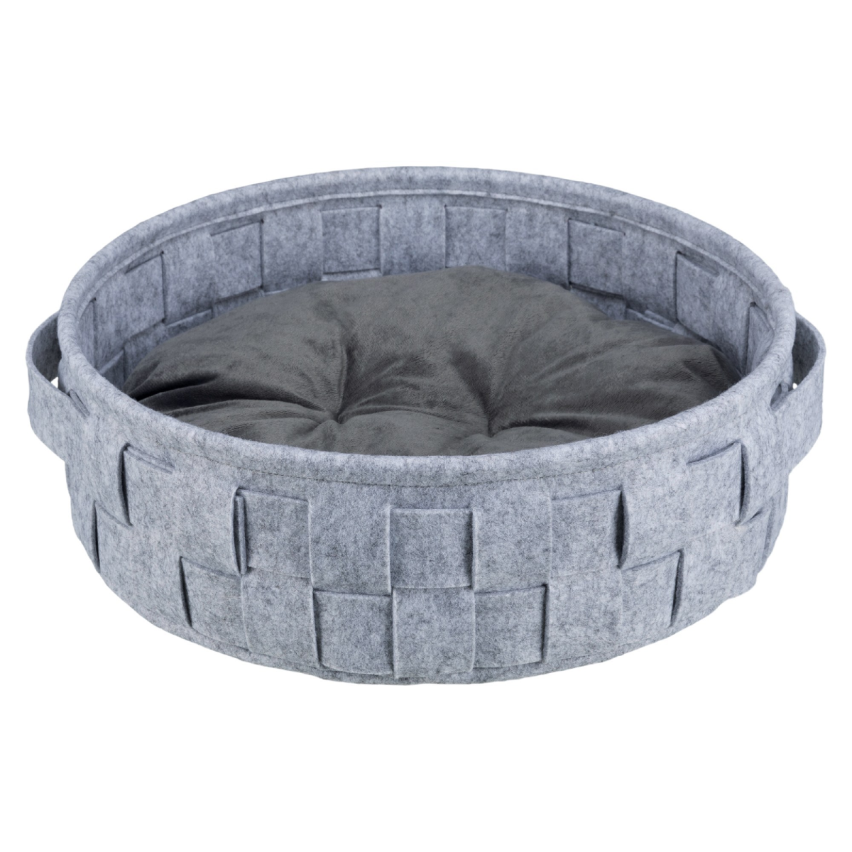 Лежак для кошек Trixie Lennie, ø 40 см, серый