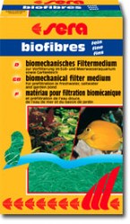 Биомеханический наполнитель для фильтров аквариума (тонкий) Sera Biofibres 40 г