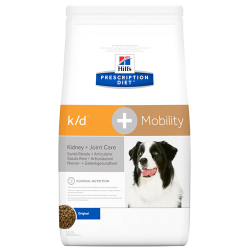 Сухой корм для собак Hill’s™ Prescription Diet™ Canine K/D™+Mobility при заболеваниях почек и суставов, 12 кг