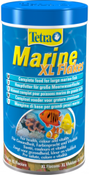 Хлопьевидный корм для средних и крупных морских рыб Tetra Marine XL Flakes 500 мл
